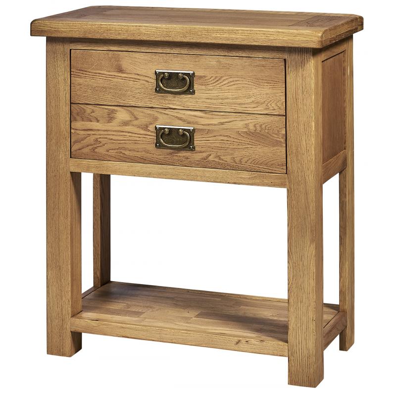 Kingsbury Solid Oak Small Console Table